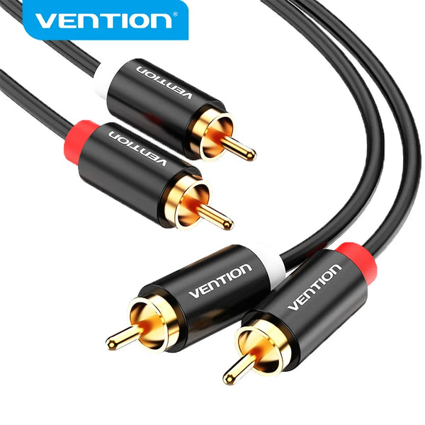 Vention 2RCA Gold-Plated Audio Cable