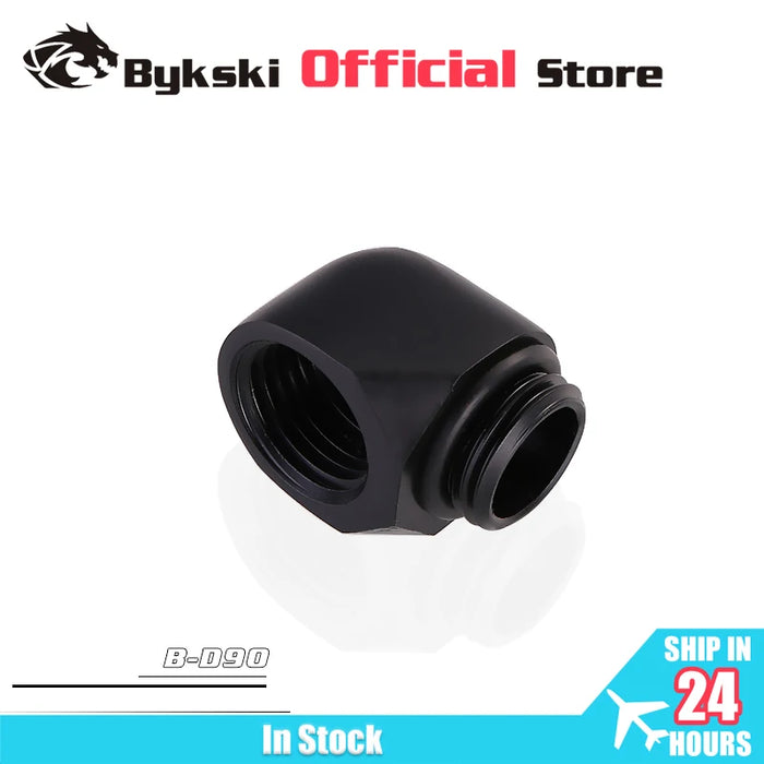BYKSKI G1/4 90 Degree Thread Fitting Adapter