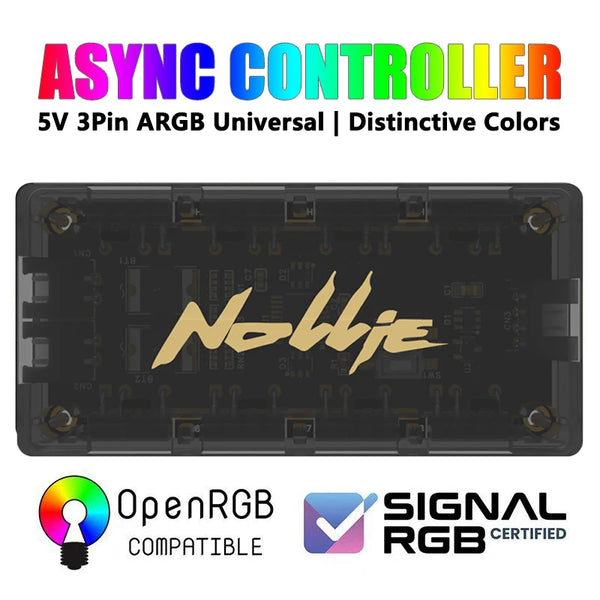Nollie 8-Channel ARGB Controller Hub, SignalRGB/OpenRGB