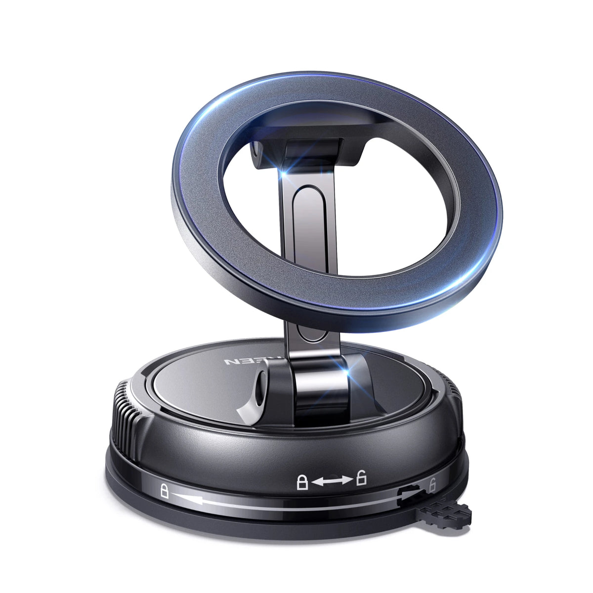 UGREEN magnetic car phone holder, dashboard suction cup mount