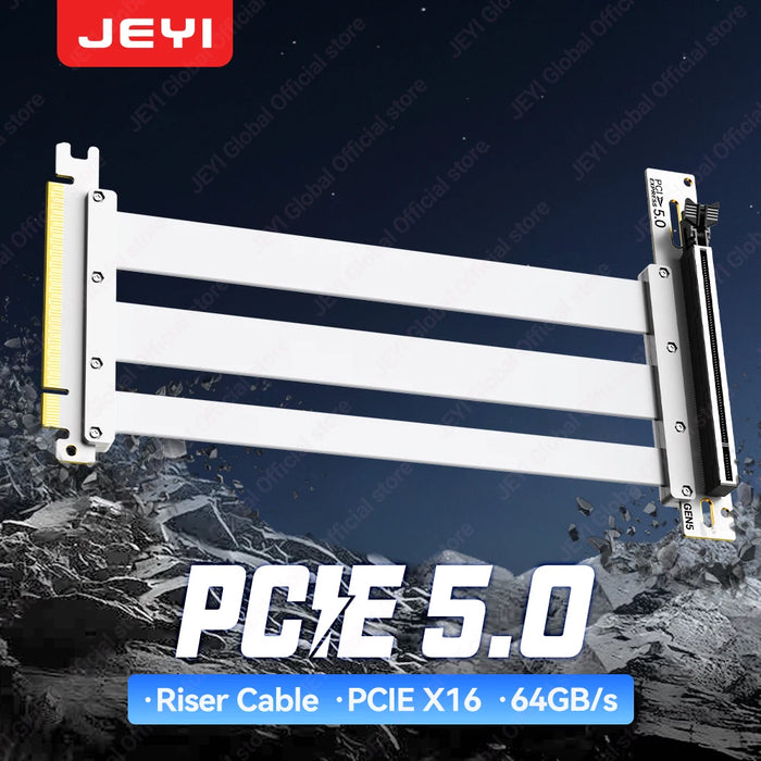 JEYI PCIe 5.0 X16 GPU Riser Cable