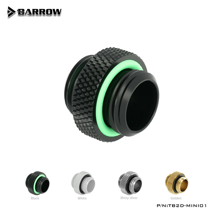 Barrow G1/4 male-to-male connector with sealed O-ring