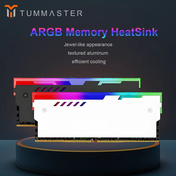 METALFISH ARGB DRAM Heatsink, DDR3/DDR4/DDR5