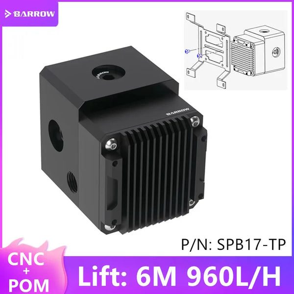 Barrow PC Pump 17W Integrated PWM Reservoir Combo