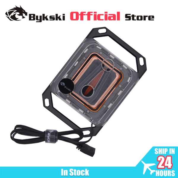 Bykski 0.08mm Microchannel Acrylic CPU Water Block