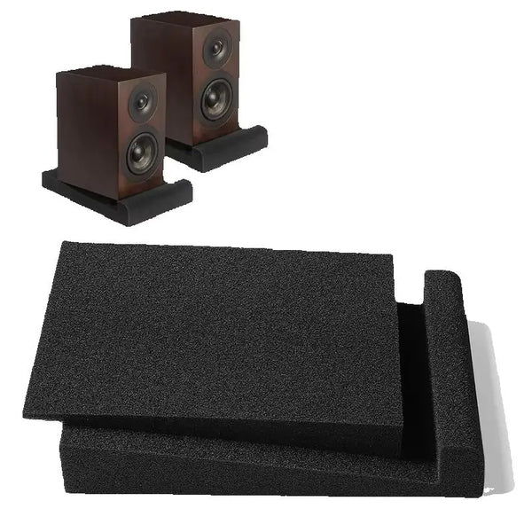 Studio Monitor Speaker Acoustic Isolation Pads, High-Density Foam, 2pcs