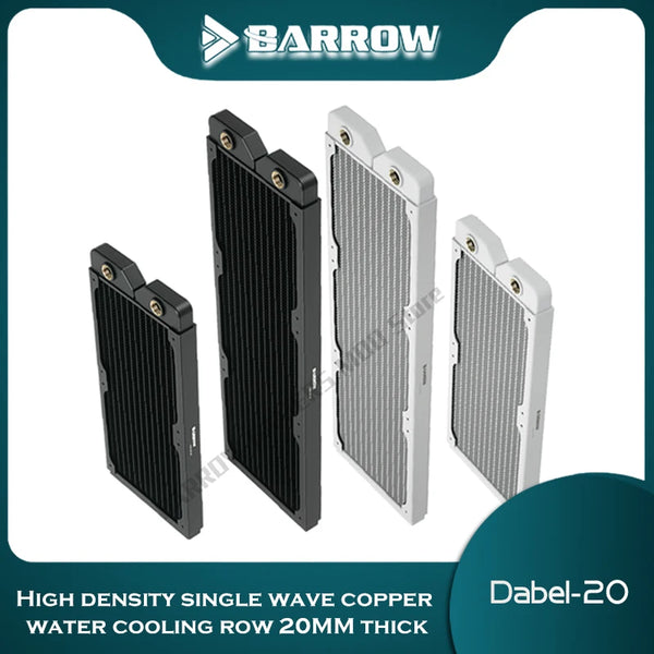 BARROW 20mm Ultra-Slim Copper Radiator, 240/360mm