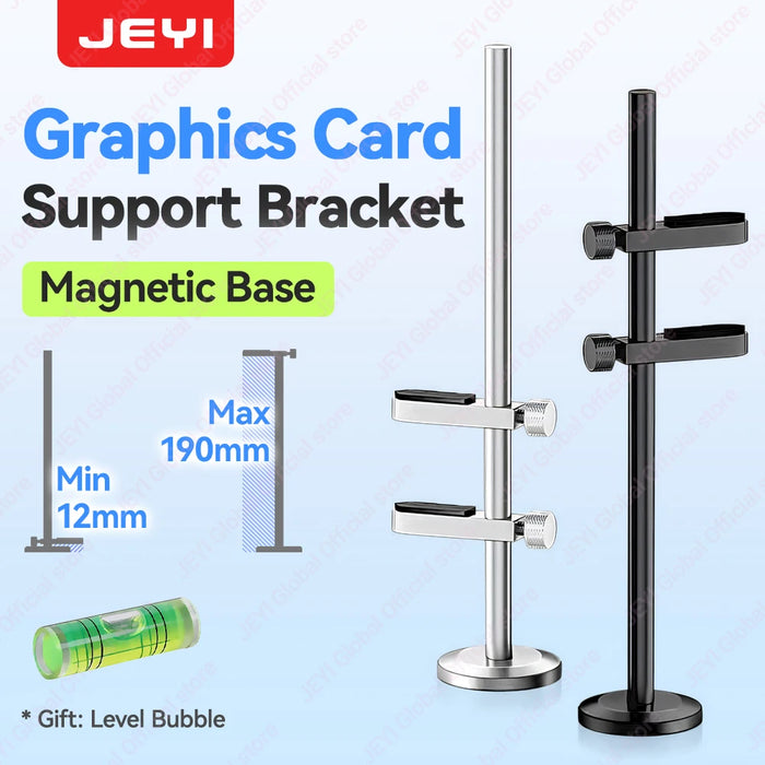 JEYI aluminum GPU support brace for 40-series graphics cards